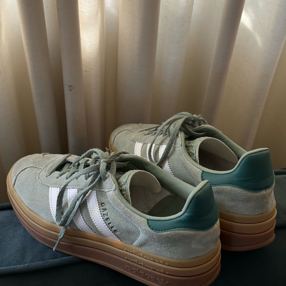 adidas Women's Sneakers in Mint Green and White